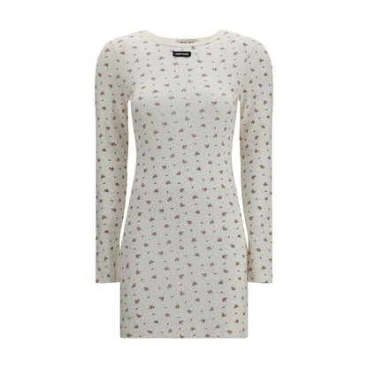 White Cotton Casual Dress