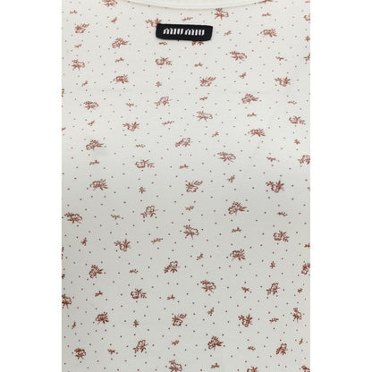 White Cotton Casual Dress