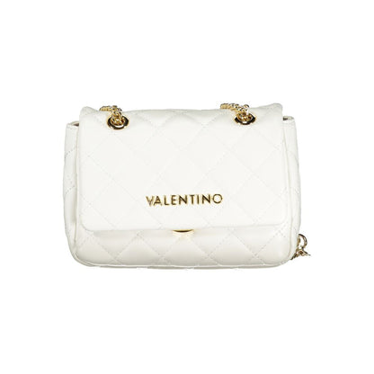 White Polyurethane Women's Bag