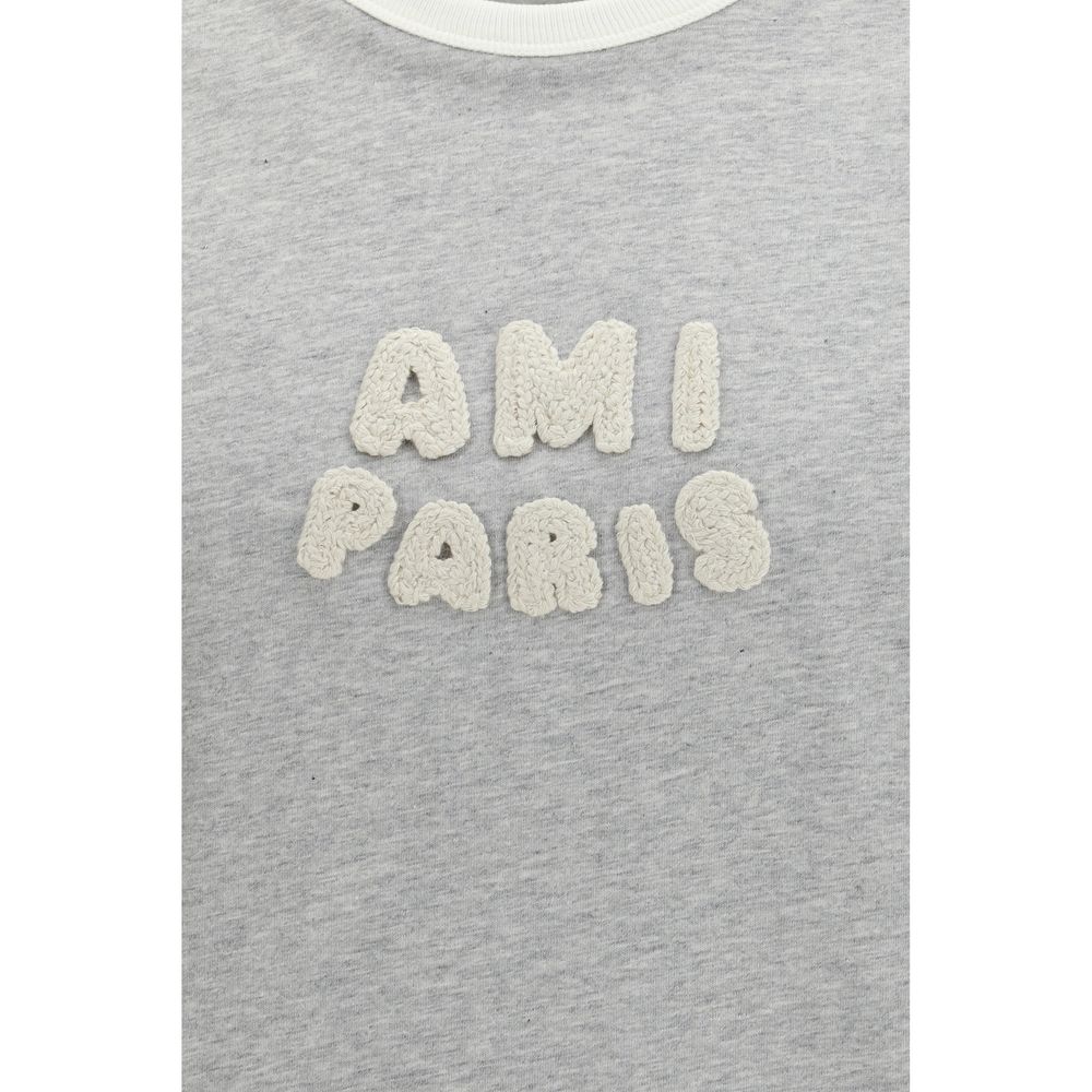 Gray Cotton T-Shirt