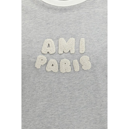 Gray Cotton T-Shirt