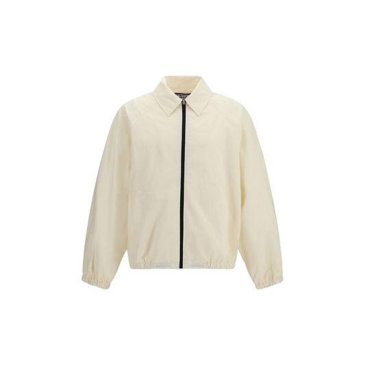 White Polyamide Shell Jacket
