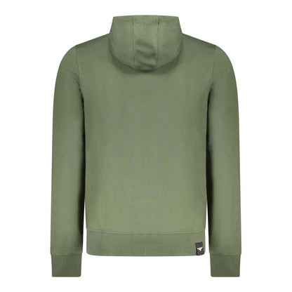 Blue Cotton Mens Hoodie