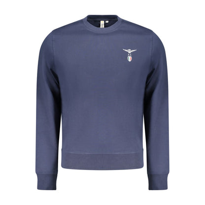 Blue Cotton Men's Sweatshirt