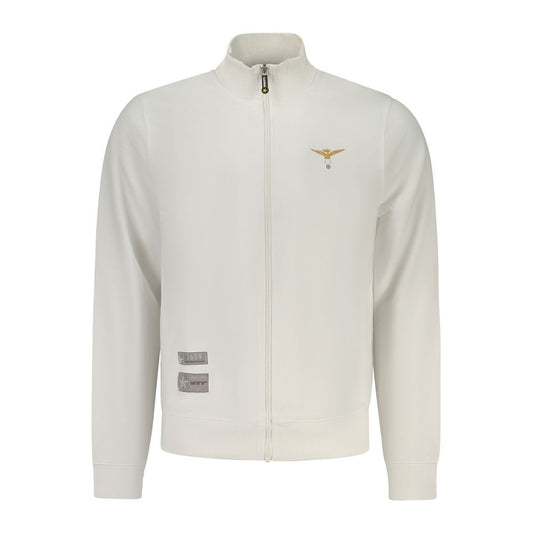 Blue Cotton Men Sweatshirt