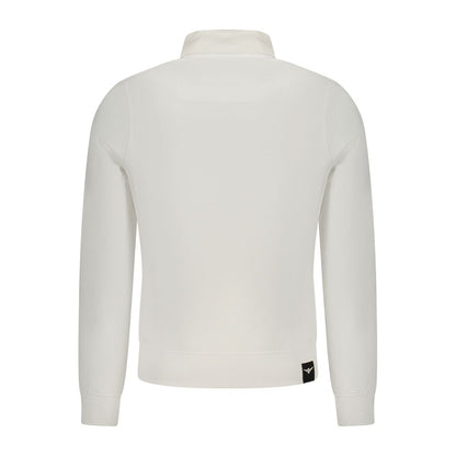 Blue Cotton Men Sweatshirt