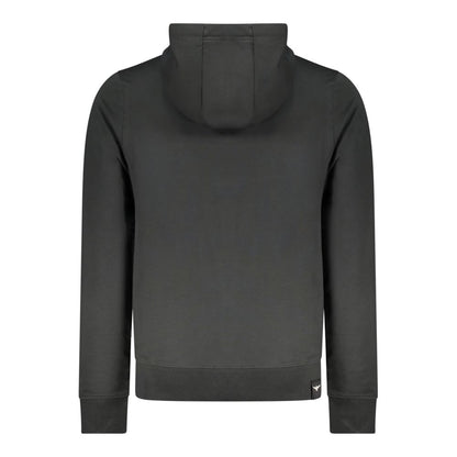 Blue Cotton Men's Hoodie