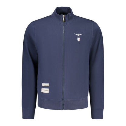 Blue Cotton Men's Sweatshirt