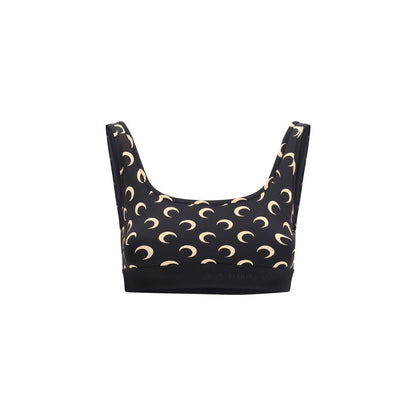 Black Polyamide Sport Bra