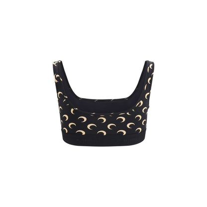 Black Polyamide Sport Bra