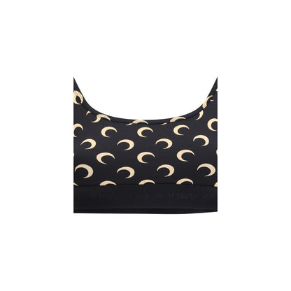 Black Polyamide Sport Bra