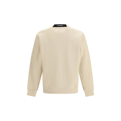 Beige Cotton Sweatshirt