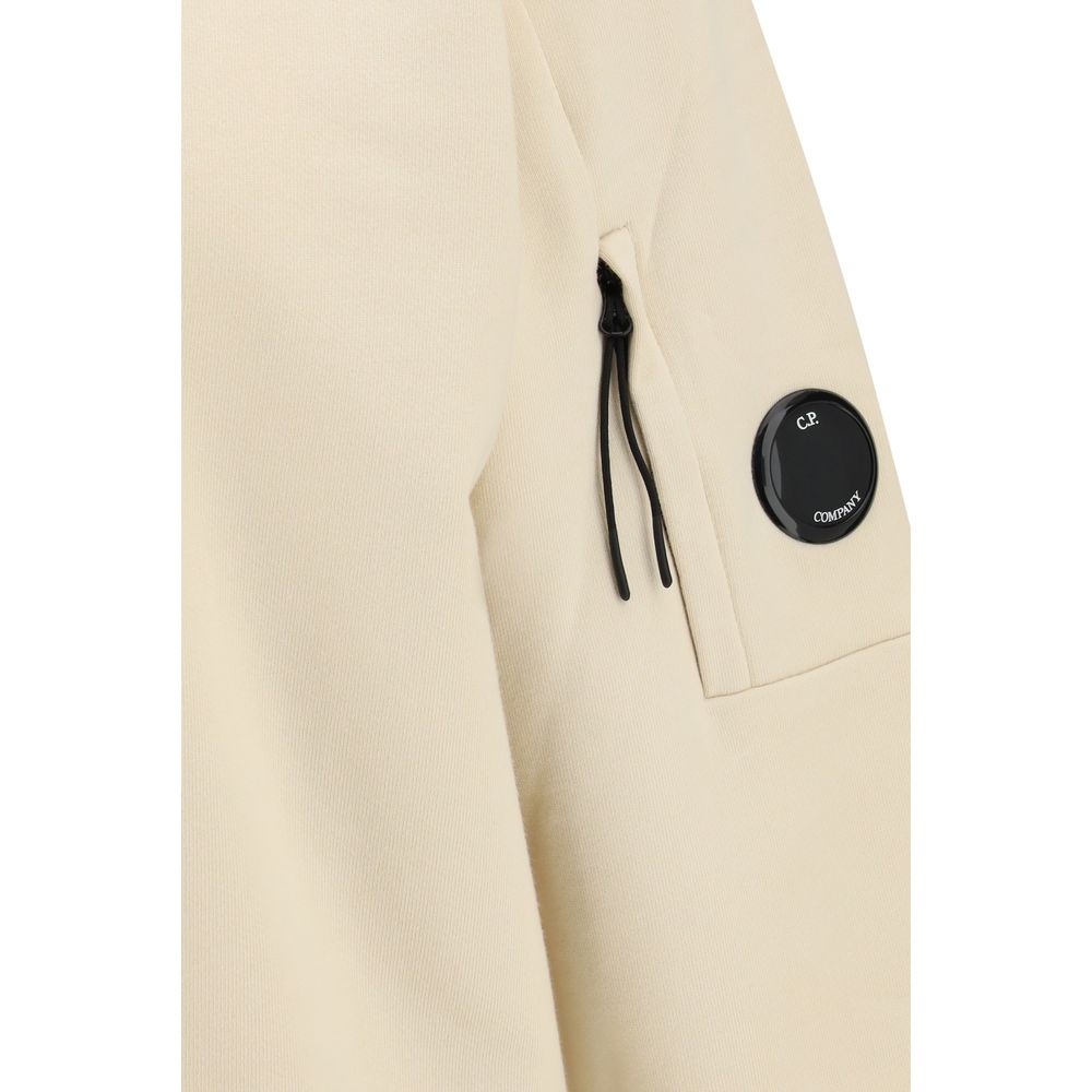 Beige Cotton Sweatshirt