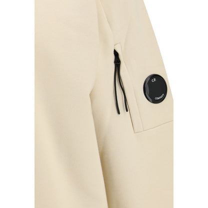 Beige Cotton Sweatshirt