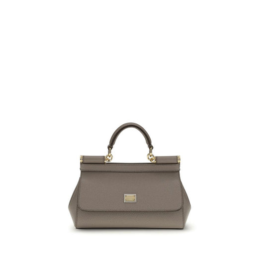 Gray Calf Leather Bos Taurus Handbag