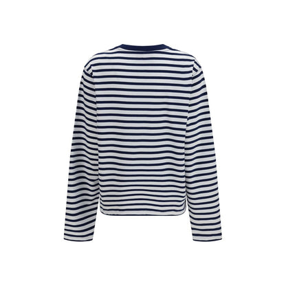 Multicolor Cotton Long Sleeve T-Shirt