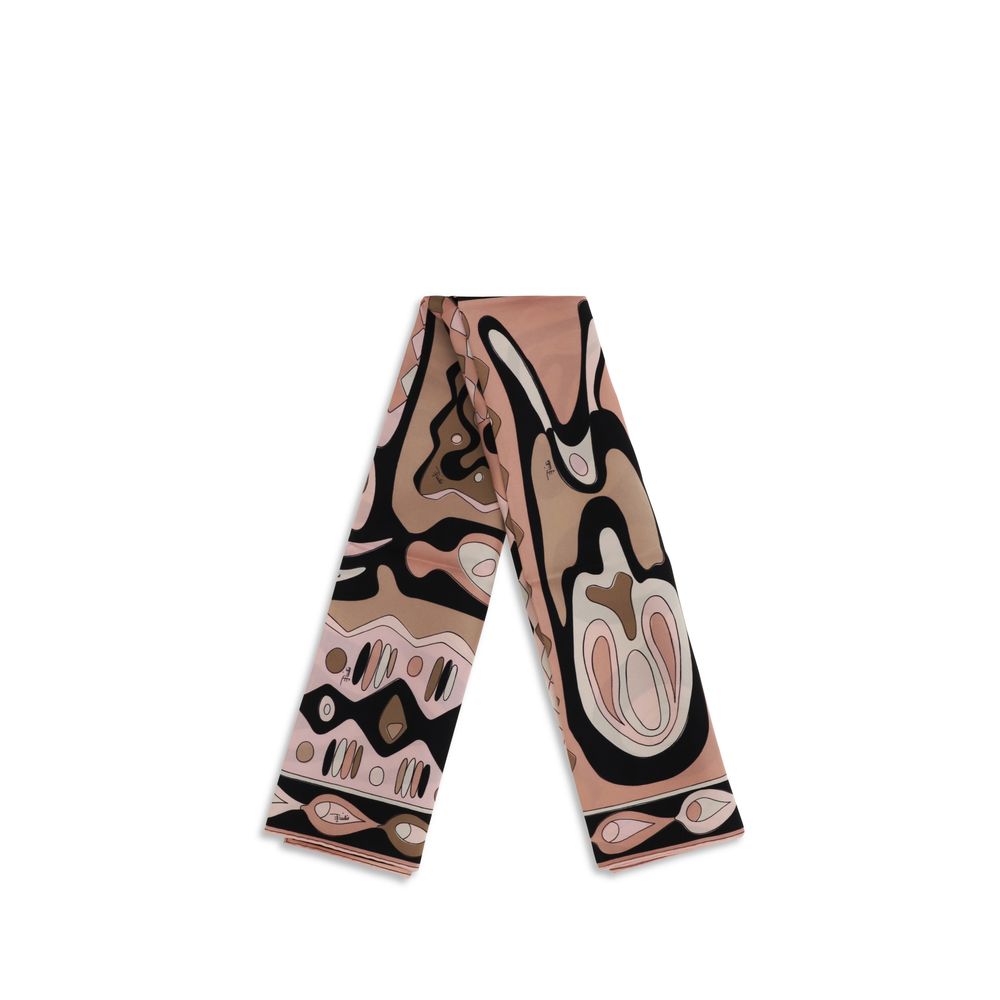 Multicolor Silk Scarf