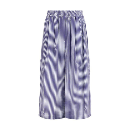 Blue Cotton Pants