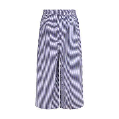 Blue Cotton Pants