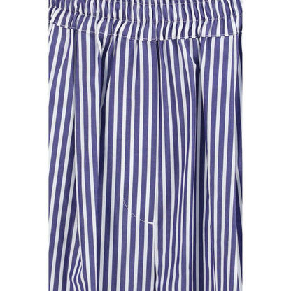 Blue Cotton Pants