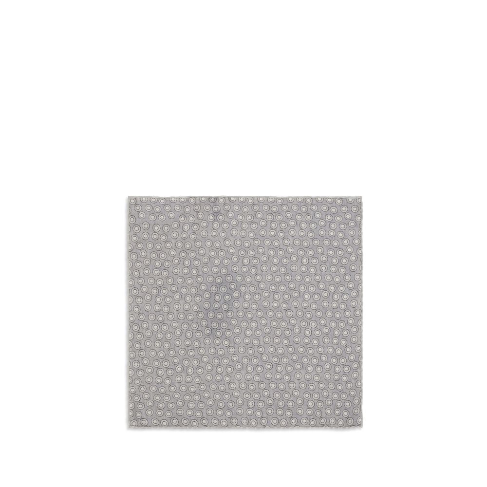 Gray Silk Wallet