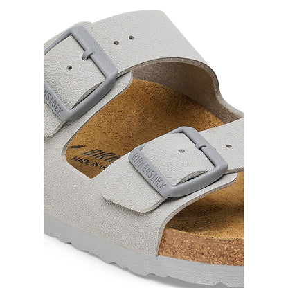 Gray Viscose Flat Sandals