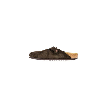 Brown Suede Leather Slippers