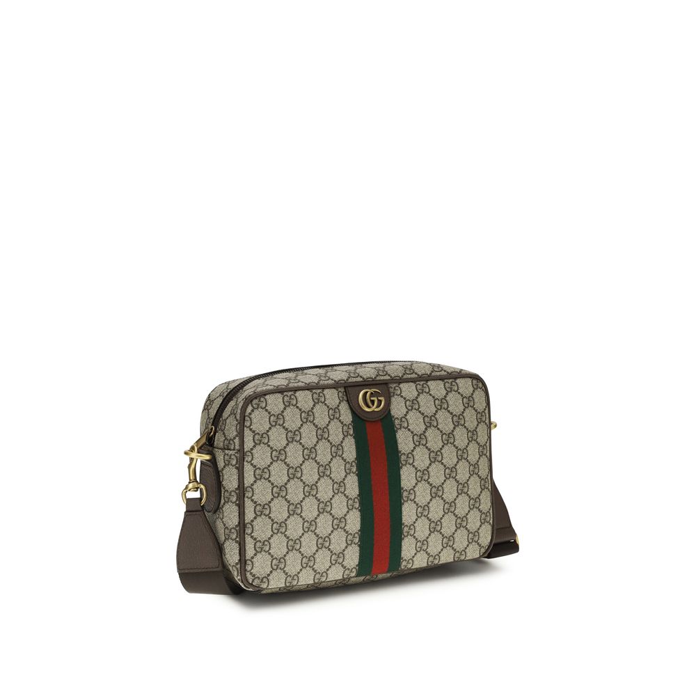 Beige Fabric Shoulder Bag