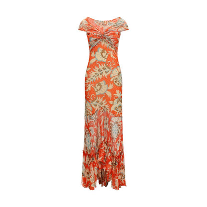Multicolor Polyamide Casual Dress