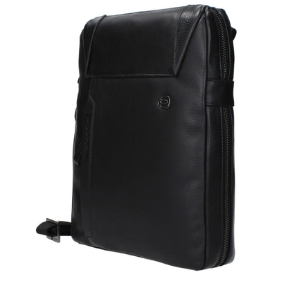 Black Leather Crossbody Bag