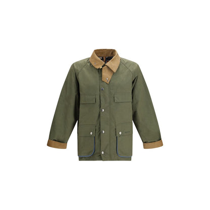 Bicolor Cotton Coat