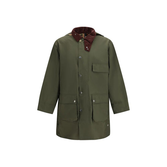 Bicolor Cotton Parka