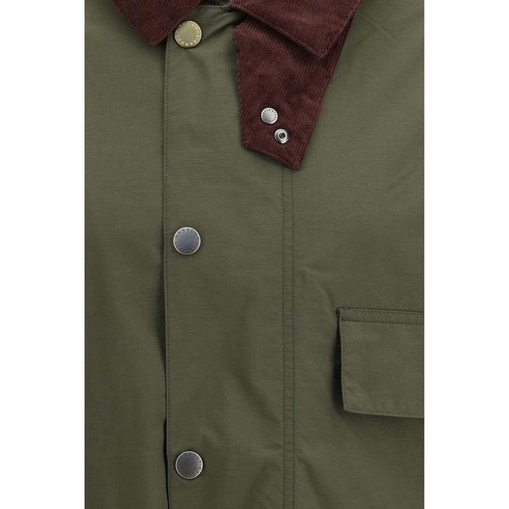 Bicolor Cotton Parka