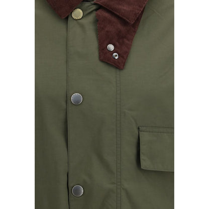 Bicolor Cotton Parka