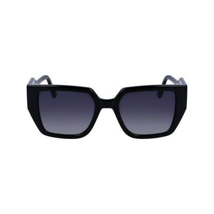 Black Injected Sunglasses