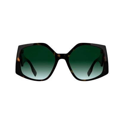 Brown Injected Sunglasses