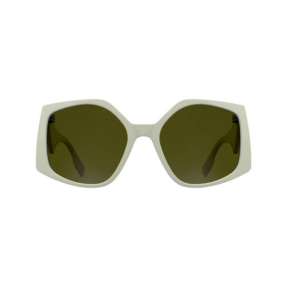 White Injected Sunglasses