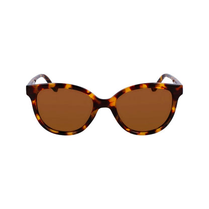 Brown Injected Sunglasses