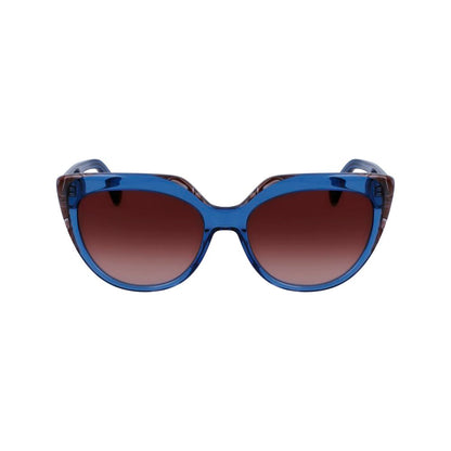 Blue Acetate Sunglasses