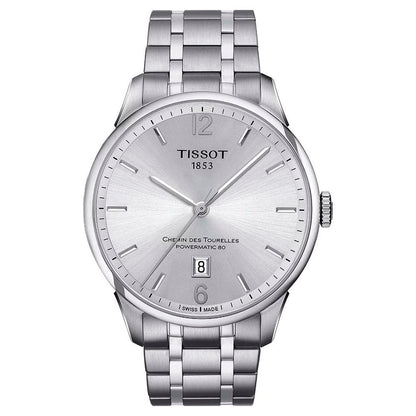 Gray Stainless Steel Dress Watch