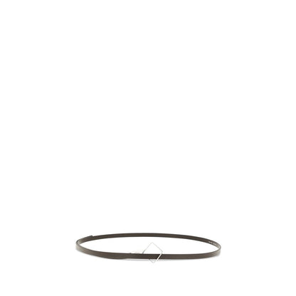Brown Calf Leather Bos Taurus Thin Belt