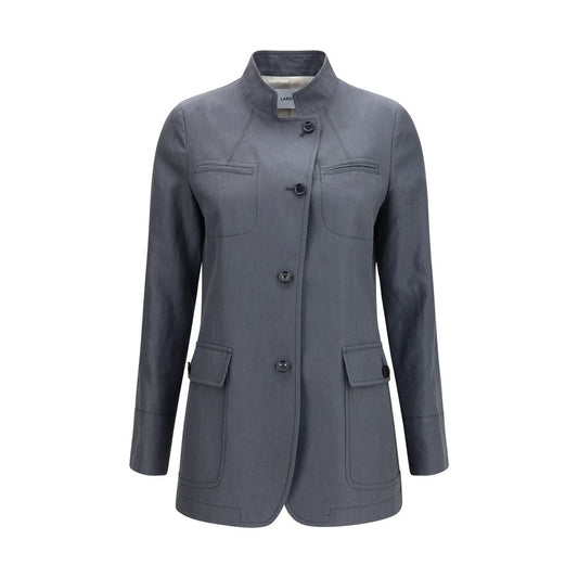 Gray Linen Coat