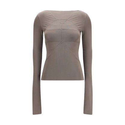 Gray Viscose Shirt