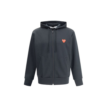 Black Polyester Sweatshirt