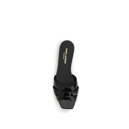 Black Calf Leather Bos Taurus Ballet Flats