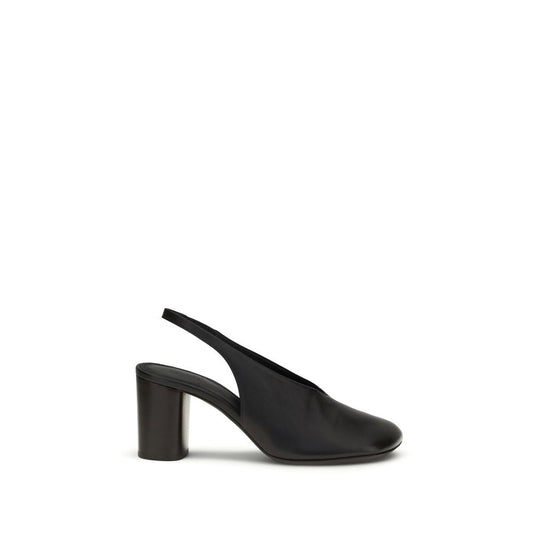 Brown Calf Leather Bos Taurus Platform Pumps