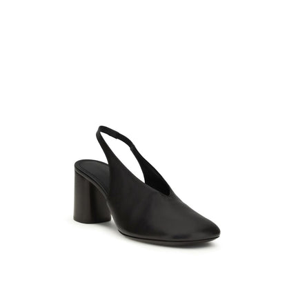 Brown Calf Leather Bos Taurus Platform Pumps