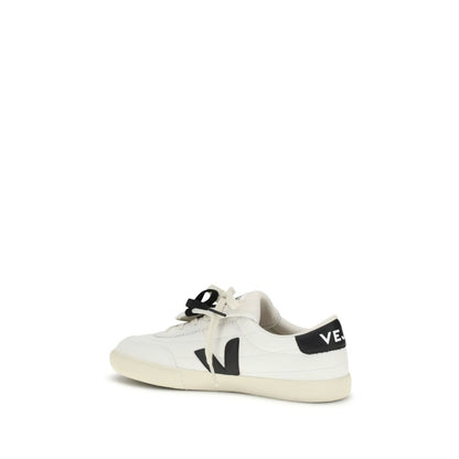 White Calf Leather Bos Taurus Athletic Sneakers