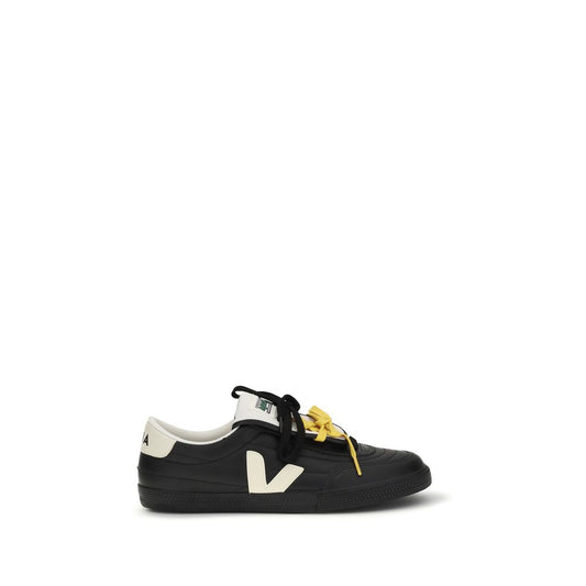 Black Calf Leather Bos Taurus Athletic Sneakers