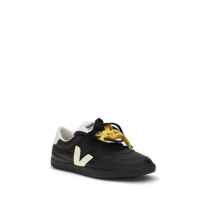 Black Calf Leather Bos Taurus Low Top Sneakers